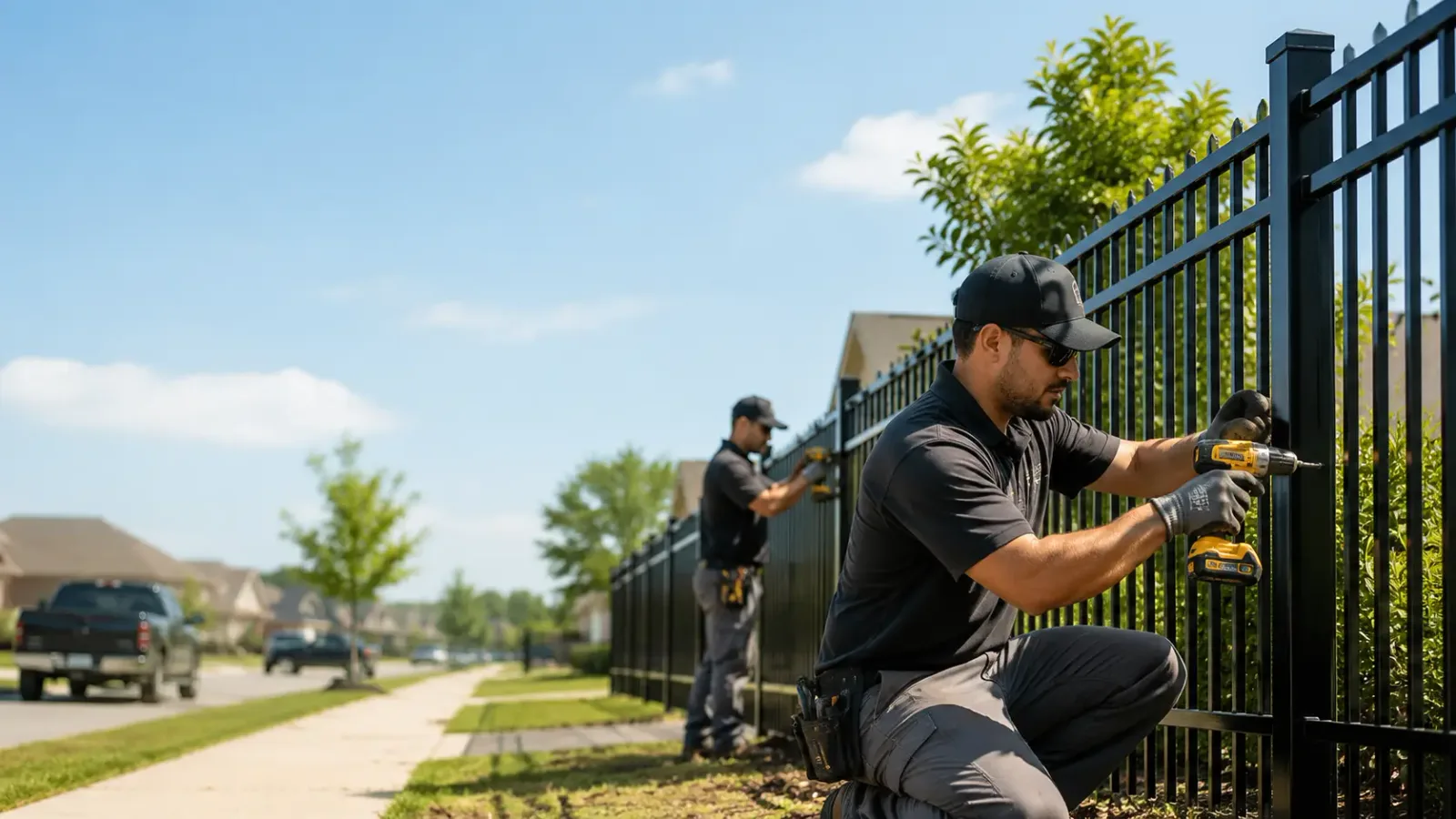 Metal Fence Installation in Amherst, CO